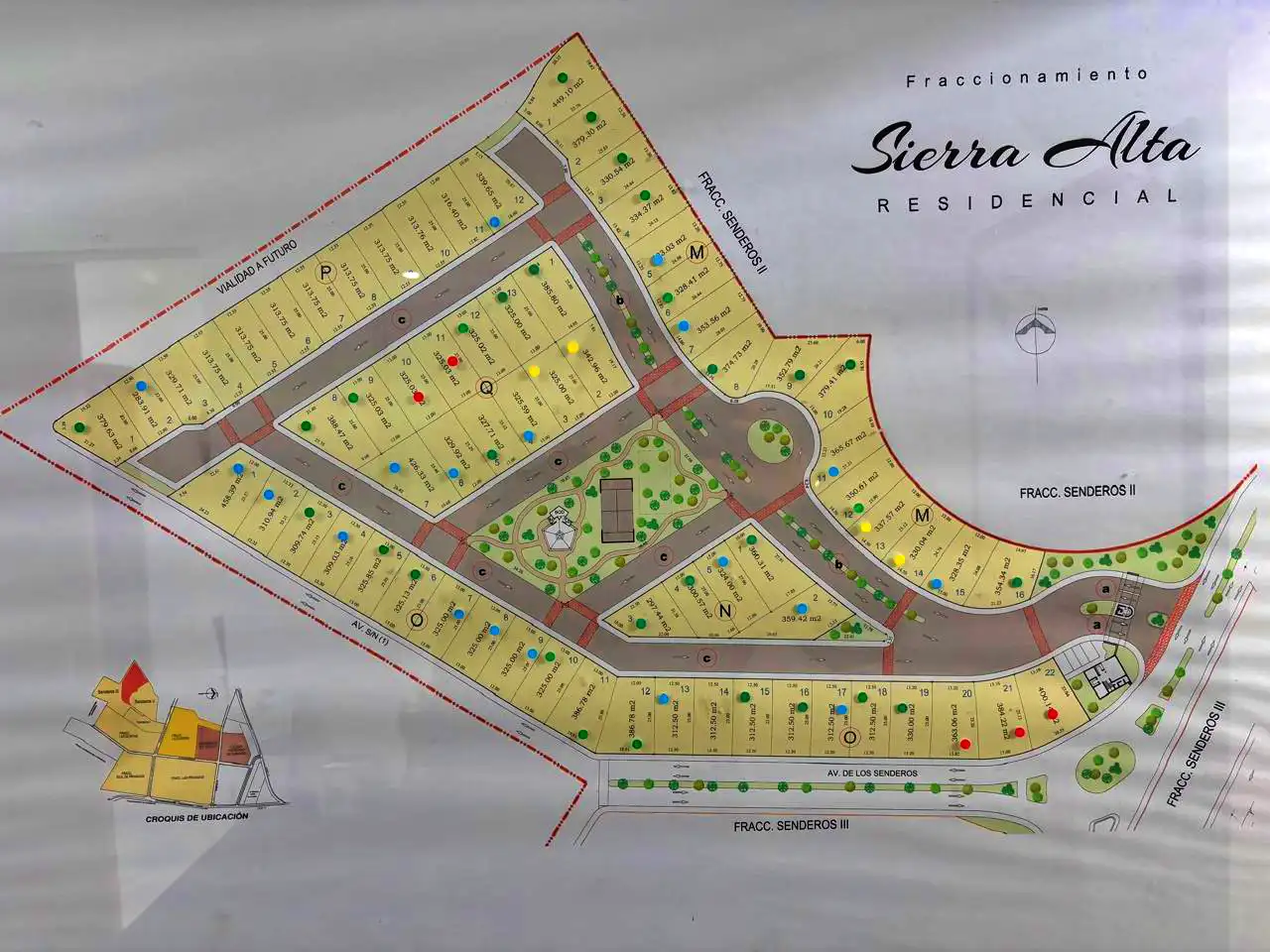 Lotes disponibles Sierra Alta